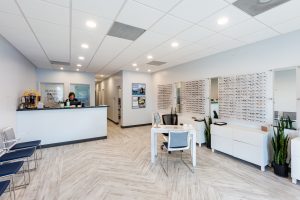 interior of Lowcountry Eye Care's Cane Bay location